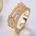 pave setting design eternity gold rings design for women